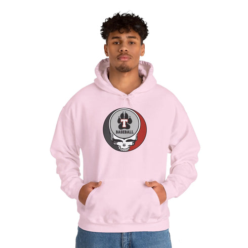 Thomas College Baseball Grateful Dead Unisex Heavy Blend Hoodie StealieShop