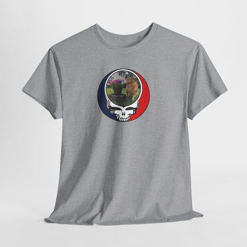 Custom Dog Stealie Unisex Grateful Dead T-Shirt (36)