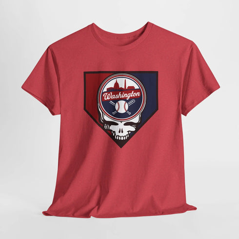 Grateful Dead - Home Run Collection: Washington Edition Grateful Dead Steal Your Face T-Shirt - MLB - StealieShop