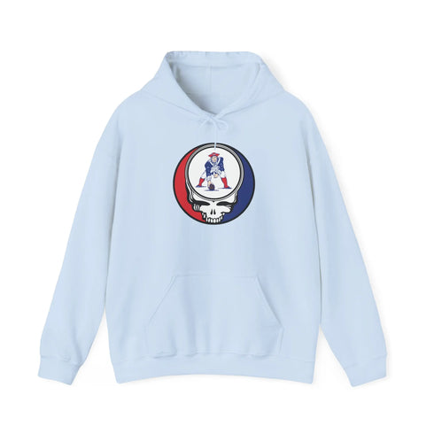 Pat The Patriot Stealie New England Patriots × Grateful Dead Hoodie