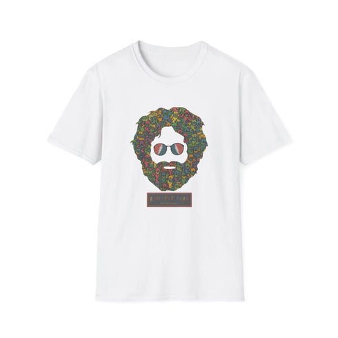 Grateful Dead - Jerry Garcia Dancing Bears Face - Vineyard Collection Grateful Dead TShirt - StealieShop
