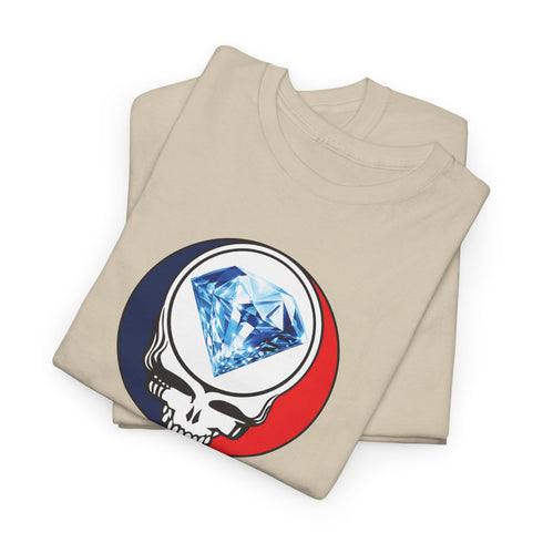 Custom Diamond Stealie Unisex Grateful Dead T-Shirt