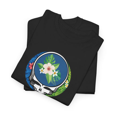 Tropical Stealie Unisex Grateful Dead T-Shirt