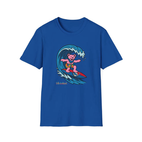 Grateful Dead - Surfin' Bear - Life is dead. Grateful Dead TShirt - StealieShop