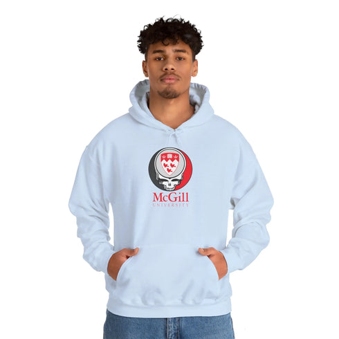 McGill University Grateful Dead Unisex Heavy Blend Hoodie StealieShop