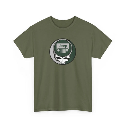 Grateful Dead - Jeep Stealie Grateful Dead T-Shirt - StealieShop