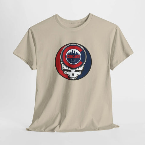 Grateful Dead - Chicago Cubs Grateful Dead Steal Your Face T-Shirt - MLB - StealieShop