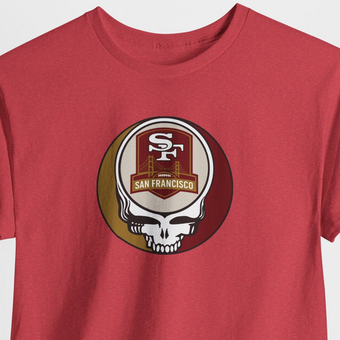 San Francisco Football Stealie T-Shirt - Gridiron Collection