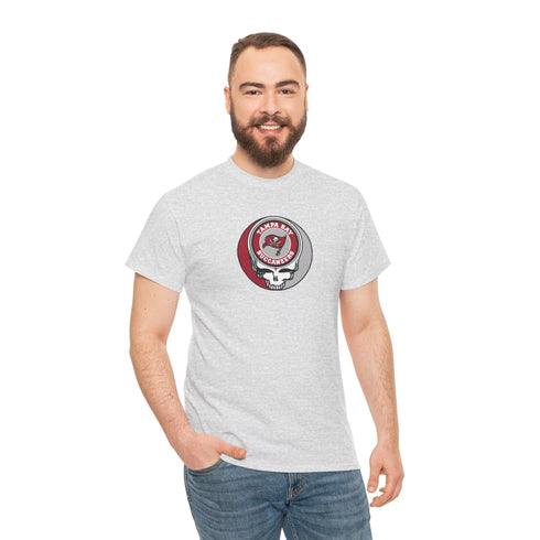 Tampa Bay Bucaneers Grateful Dead Steal Your Face T-Shirt Printify