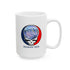 Smugglers' Notch Trail Map Stealie 15oz Ceramic Mug