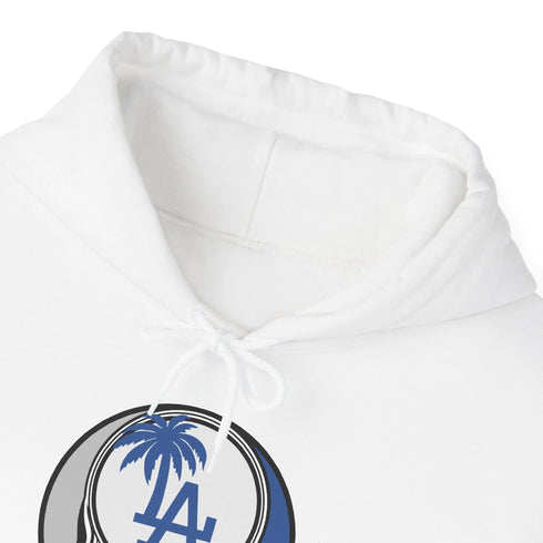 Grateful Dead - Los Angeles Dodgers Grateful Dead Unisex Heavy Blend Hoodie - StealieShop