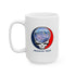 Smugglers' Notch Trail Map Stealie 15oz Ceramic Mug