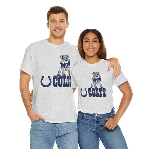 Indianapolis Colts Dancing Bear Grateful Dead T-Shirt - NFL - StealieShop