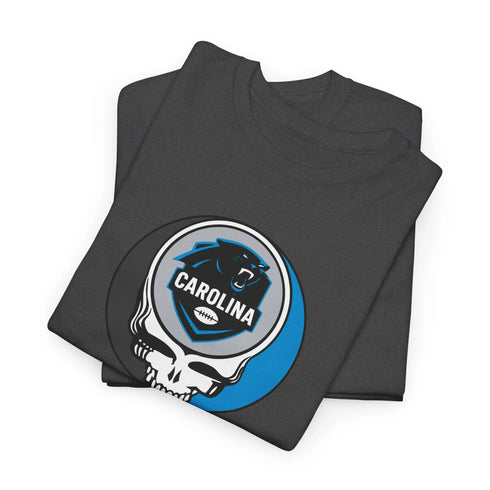 Grateful Dead - Carolina Panthers Grateful Dead Steal Your Face T-Shirt - NFL - StealieShop