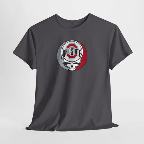 Ohio State Logo Stealie Grateful Dead T-Shirt