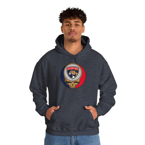 Florida Panthers Grateful Dead Unisex Heavy Blend Hoodie StealieShop
