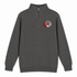 Ohio State University Dancing Buckeye Stealie - Premium Grateful Dead Quarter-Zip Pullover - Charcoal - 5