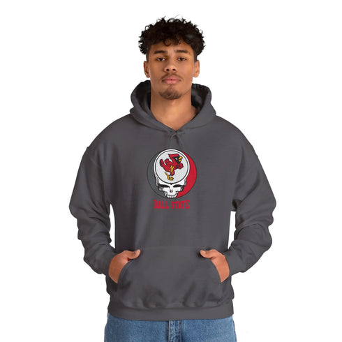 Ball State Charlie Grateful Dead Unisex Hoodie StealieShop
