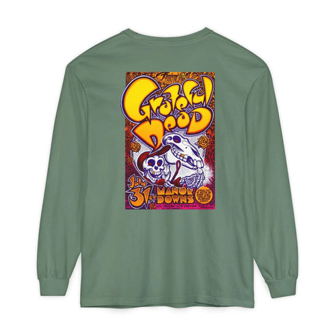 Grateful Dead - Grateful Dead Two-Sided Concert Tee - Vineyard Collection Garment-Dyed Long Sleeve | Austin, TX - StealieShop