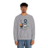 Grateful Dead - Grillin' Jerry | Life is dead. Crewneck Sweatshirt - StealieShop