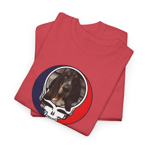 Custom Dog Stealie Unisex Grateful Dead T-Shirt (128)