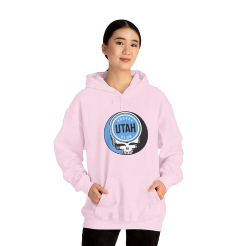 Utah Hockey Club Grateful Dead Unisex Heavy Blend Hoodie StealieShop