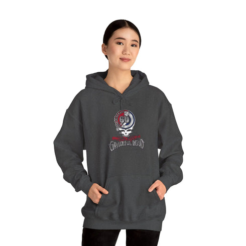 Grateful Dead 60th Anniversary Steal Your Face Hoodie StealieShop