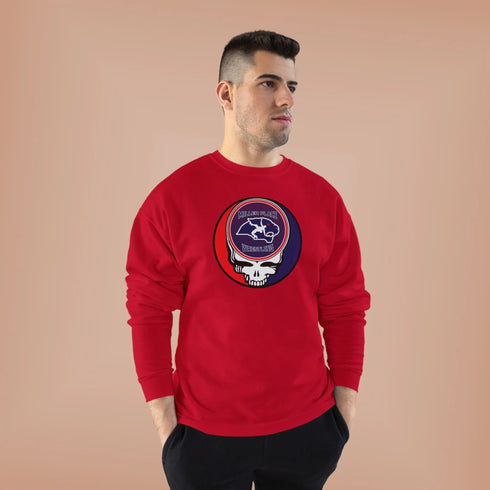 Grateful Dead - Miller Place Wrestling Stealie Unisex Crewneck Sweatshirt - StealieShop