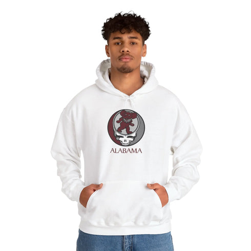 Grateful Dead - Alabama Stealie Grateful Dead Unisex Heavy Blend Hoodie - Hooded Sweatshirt - StealieShop