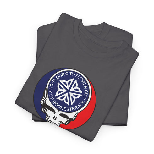 Custom Rochester City Stealie Unisex Grateful Dead T-Shirt