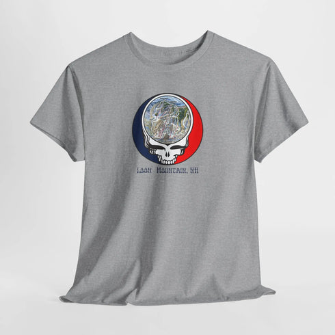 Loon Mountain Trail Map Stealie Grateful Dead T-Shirt