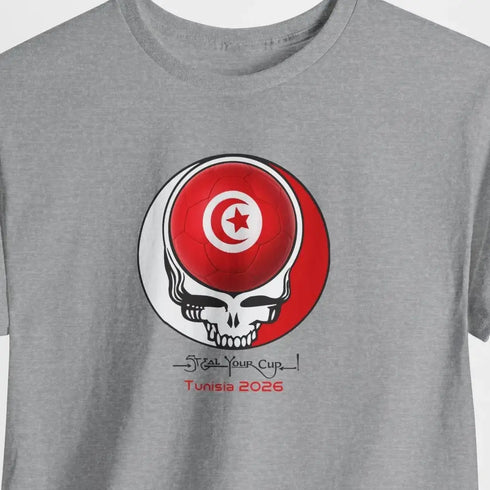 2026 Tunisia World Cup "Steal Your Cup" Grateful Dead T-Shirt