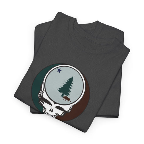 Vermont "Unofficial" State Flag Stealie Grateful Dead T-Shirt