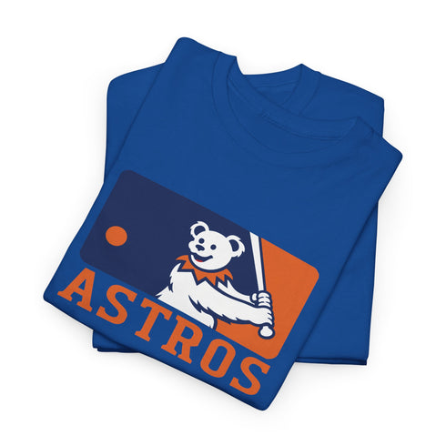 Houston Astros Original Dancing Bear MLB Grateful Dead T-Shirt