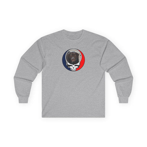 Custom Dog Stealie Grateful Dead Long Sleeve Tee (72)