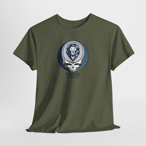 Smiling Lions Stealie Unisex Grateful Dead T-Shirt