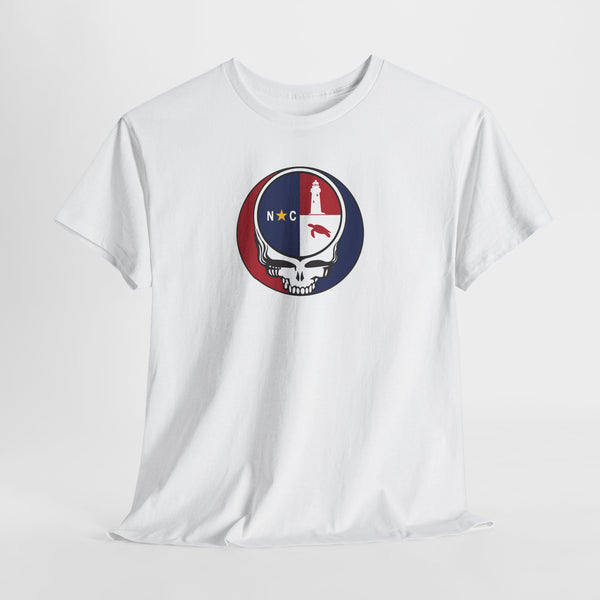 North Carolina "Unofficial" State Flag Stealie Grateful Dead T-Shirt