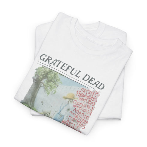 Spring 1995 Tour - Unisex Grateful Dead T-Shirt - Icons From The Road Collection