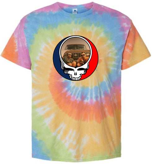 1677 - Custom Stealie Tie-Dye