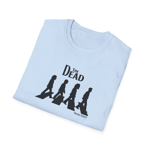 Grateful Dead - "Jerry Road" Haight Street Crosswalk Silhouettes T-Shirt - StealieShop