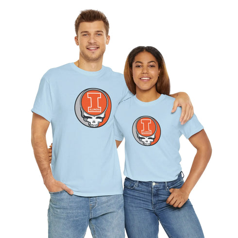 Grateful Dead - University of Illinois Grateful Dead T-Shirt - StealieShop