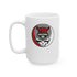 Grateful Dead - Arizona Cardinals Stealie Ceramic Coffee Mug - 15ounce - NFL - StealieShop