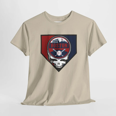 Grateful Dead - Home Run Collection: Boston Edition Grateful Dead Steal Your Face T-Shirt - StealieShop