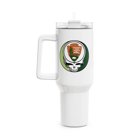Grateful Dead - National Park Service "Fat Man" Tumbler, Double Insulated 40oz Travel Mug - StealieShop