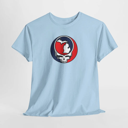 Michigan Map Stealie Grateful Dead T-Shirt
