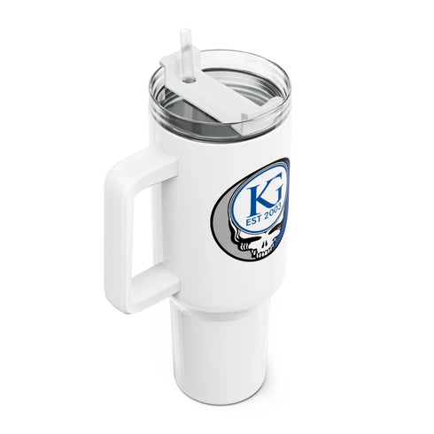 Grateful Dead - Custom KG "Fat Man" Tumbler, Double Insulated 40oz Travel Mug - StealieShop