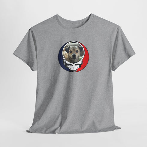 Custom Dog Stealie Unisex Grateful Dead T-Shirt (47)