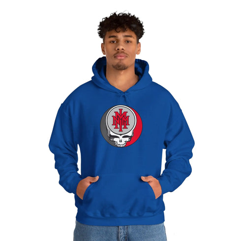 New Mexico Military Institute Grateful Dead Steal Your Face Unisex Hoodie StealieShop