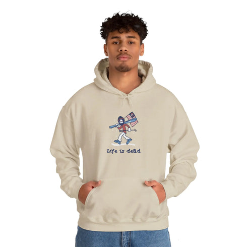 Skier Jerry Grateful Dead Unisex Hoodie Winter Warmth - StealieShop