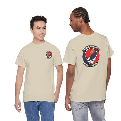 Streamline Concessions Stealie Unisex Grateful Dead T-Shirt